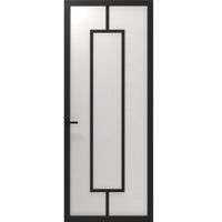 Binnendeur Slim series One SSL 4516 Nevel glas