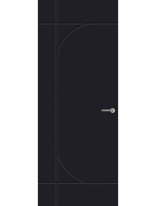 Binnendeur Nuance NC154 zwart