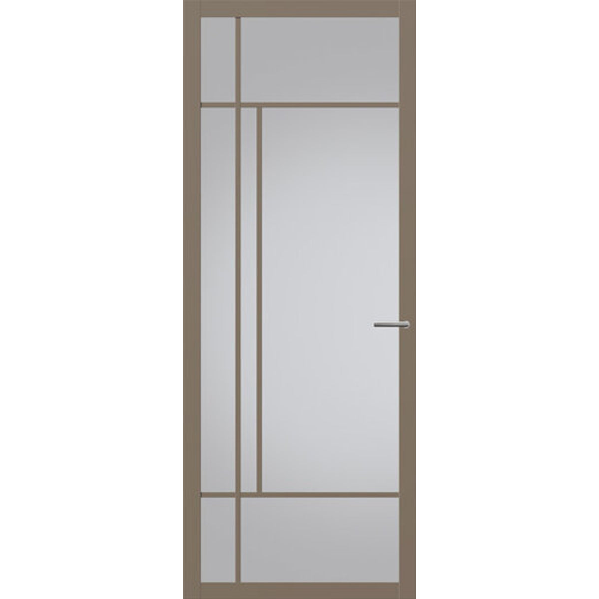 Binnendeur Nuance NC201 leem taupe