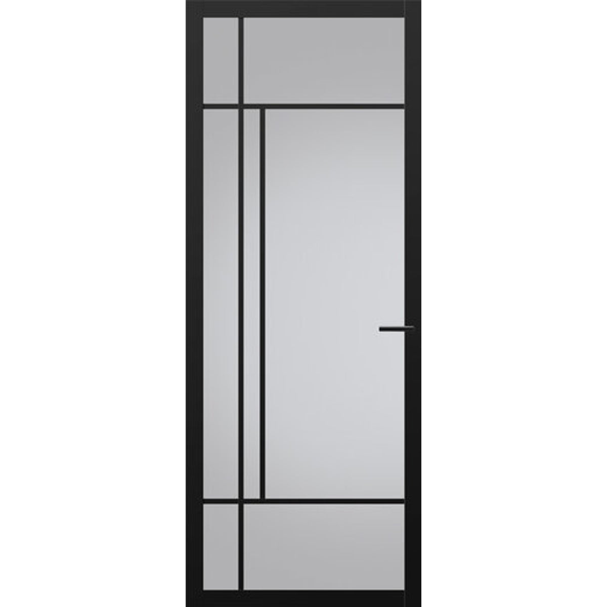 Binnendeur Nuance NC201 zwart