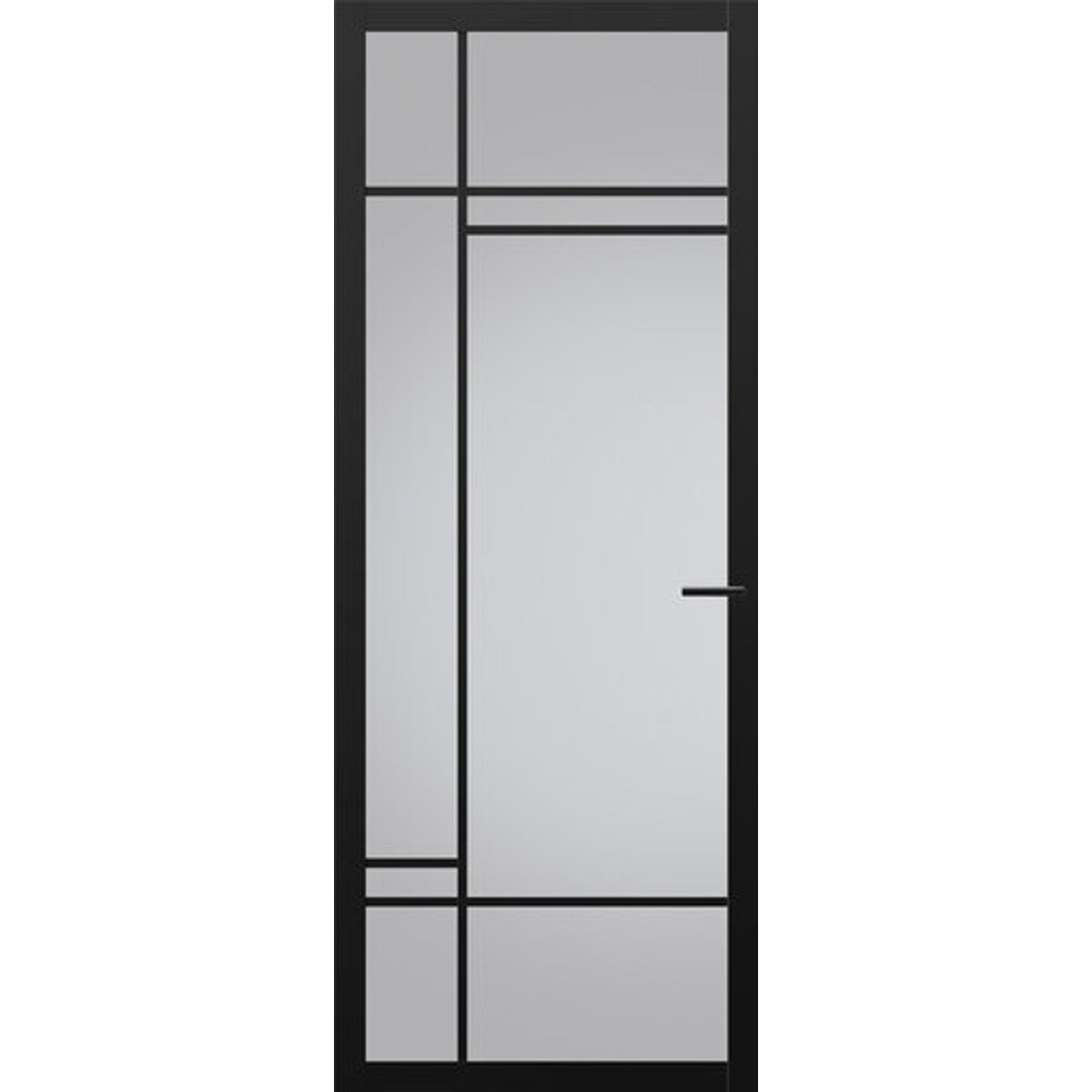 Binnendeur Nuance NC202 zwart