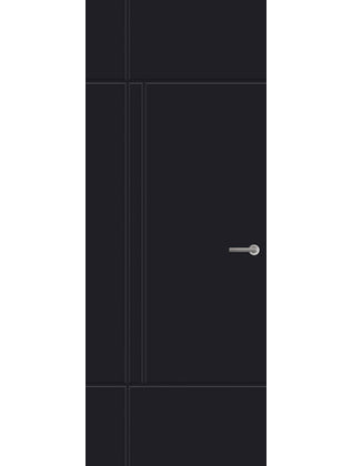 Binnendeur Nuance NC251 zwart