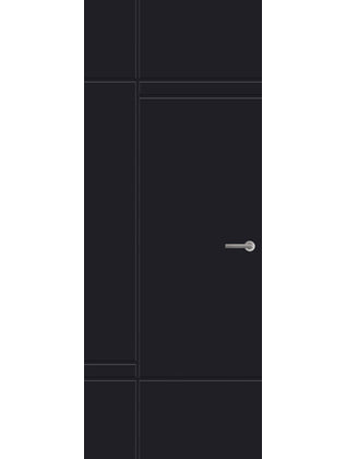 Binnendeur Nuance NC252 zwart