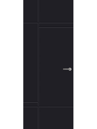 Binnendeur Nuance NC252 zwart