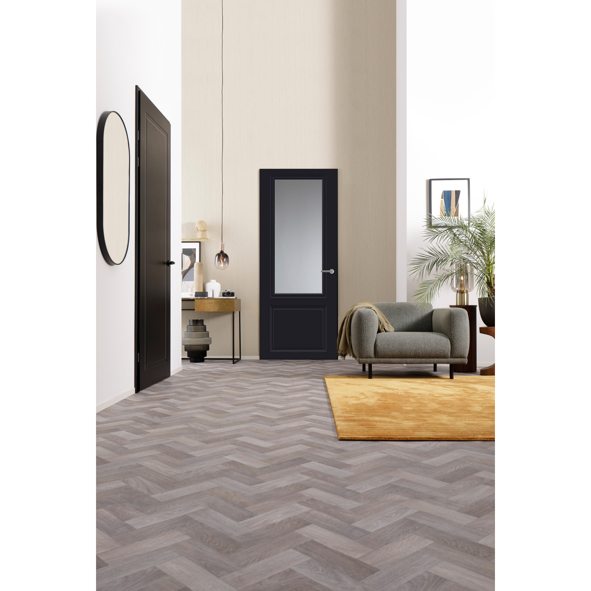Binnendeur Cameo CE114 zwart