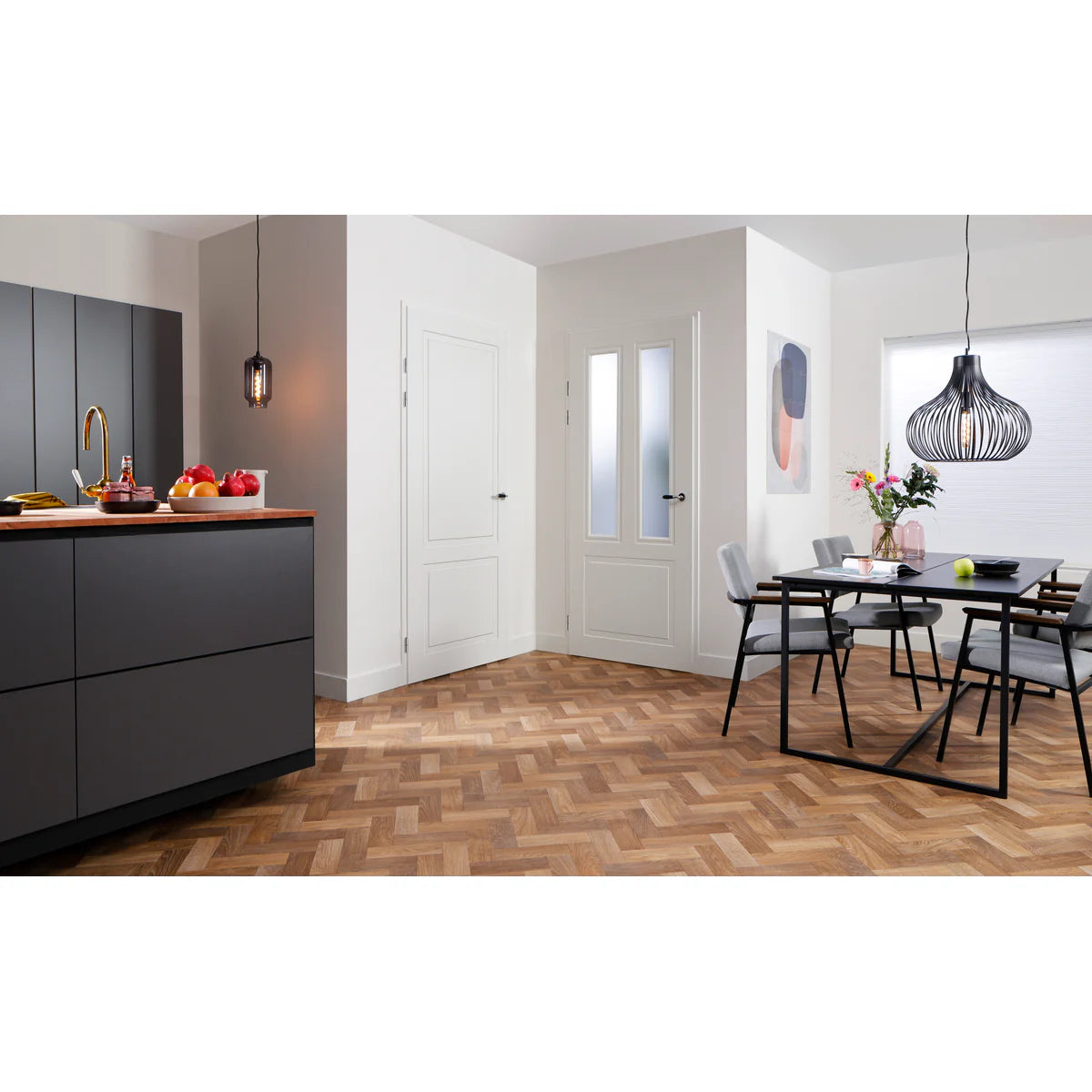 Binnendeur Cameo CE03 zwart