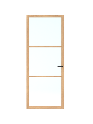 Binnendeur ELG1-CC02 Blank glas