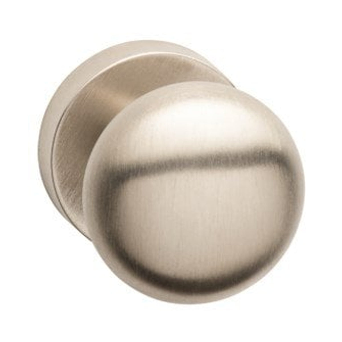 Voordeurknop Mistral  PVD Nikkel