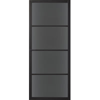 Binnendeur SSL4004 Rook glas