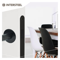 Magneet vrij-bezetslot met zwarte voorplaat (1264)