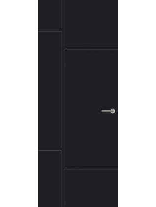Binnendeur Front FR550 zwart