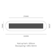 Voordeurset Sara compleet (RVS PVD)