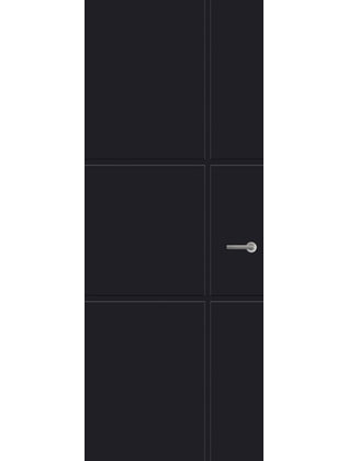 Binnendeur Front FR554 zwart