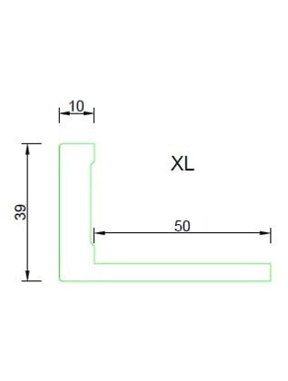 Alfa flex XL architraaf wit