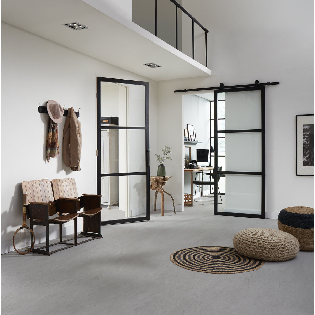 Binnendeur SSL4003 Blank glas