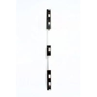 Freesmal 89x89 scharnier 3-delig (rail 210 cm)