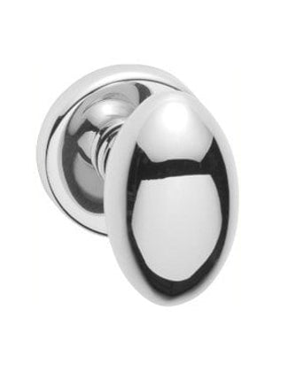 Voordeurkruk Bubble  PVD Chrome