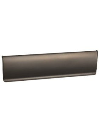 Tochtborstel met afdekplaat ocean  PVD Bronze