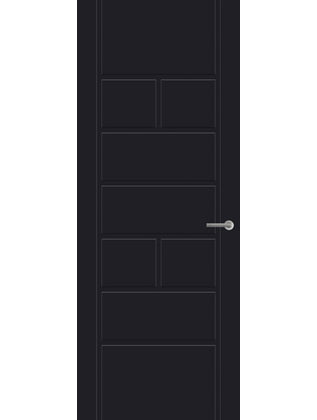 Binnendeur Front FR555 zwart
