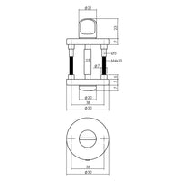 Toiletset grijs