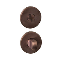 Toiletset rond PVD brons