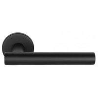 Deurkruk Basic LB-7 mat zwart