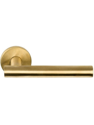 Deurkruk Basic LB-7 mat goud