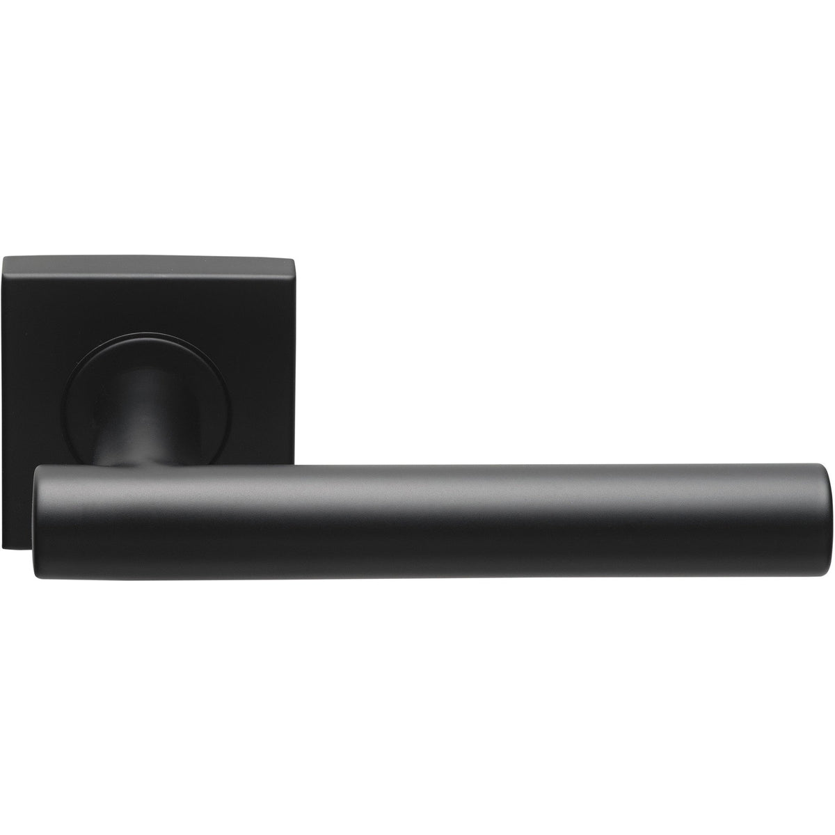 Deurkruk LB-7 BSQ mat zwart
