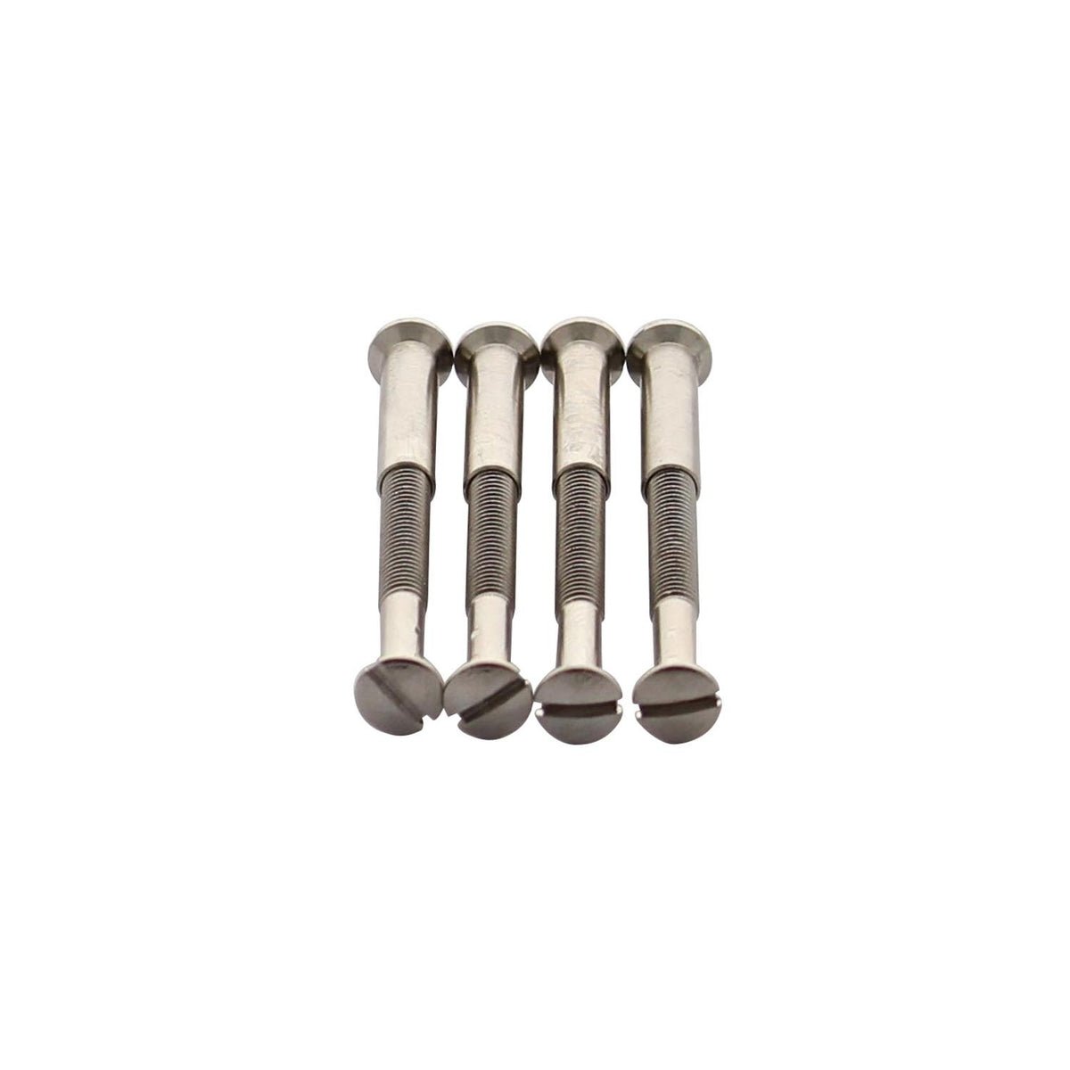 Patentbout m4x38 mm met hulsjes m4 staal vernikkeld