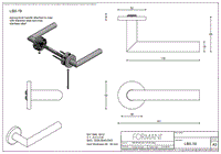 Deurkruk Basic LB-2 mat goud