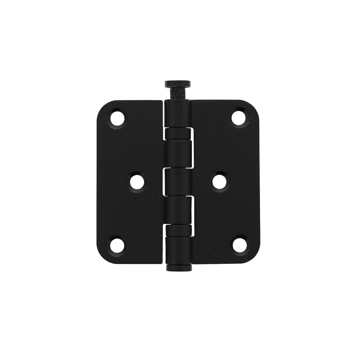 Kogellagerscharnier zwart (76x76)