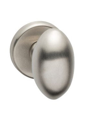 Voordeurkruk Bubble  PVD Nikkel