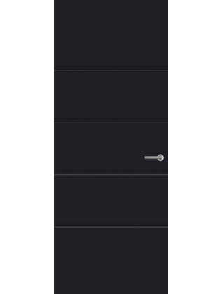 Binnendeur Front FR566 zwart