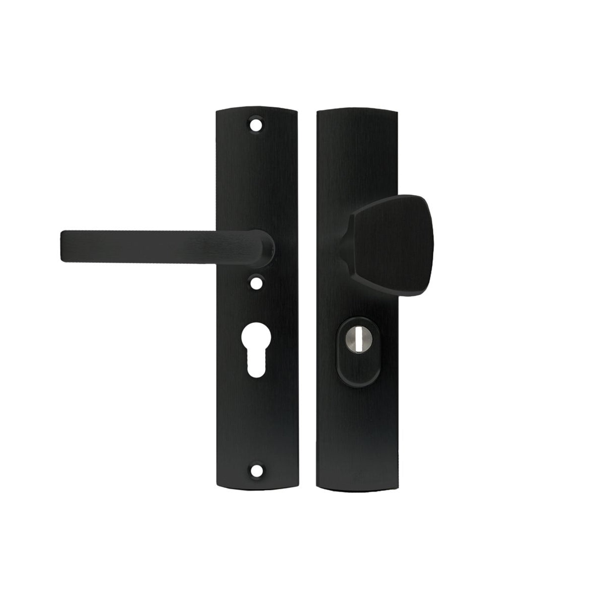 Curve Plus Veiligheidsbeslag S-knop met kerntrek SKG*** zwart