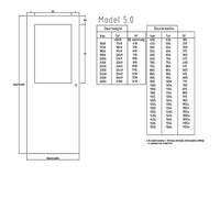 Binnendeur Superlak SL5 opdek