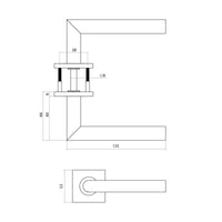 Deurkruk Q 04 RVS