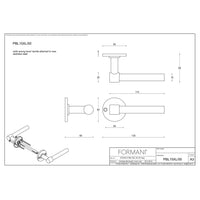Deurkruk PBL15XL/50 mat RVS
