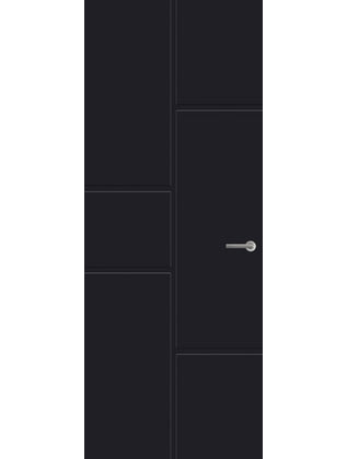 Binnendeur Front FR556 zwart