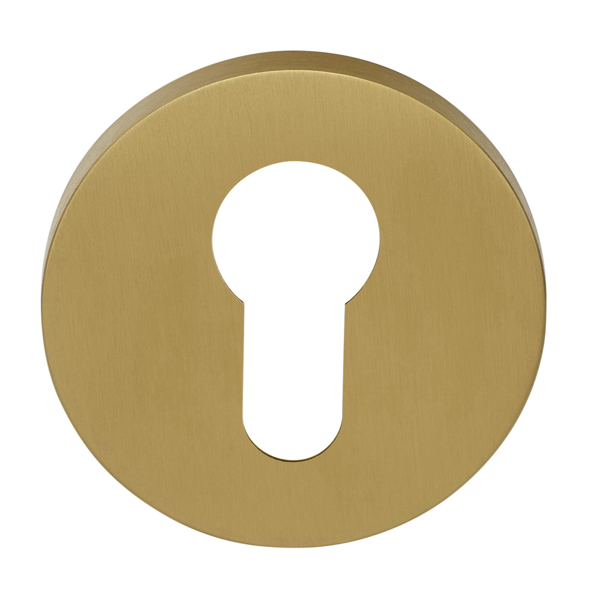 Cilinderrozet DRY53 PVD mat goud