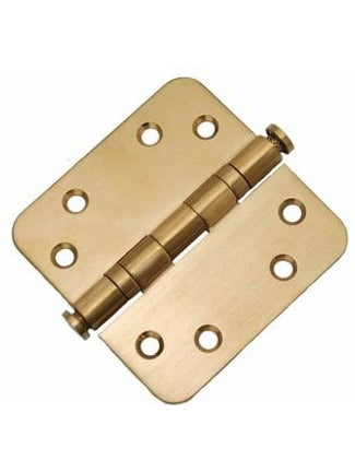 Kogellagerscharnier mat goud (89x89)