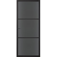Binnendeur SSL4003 Rook glas