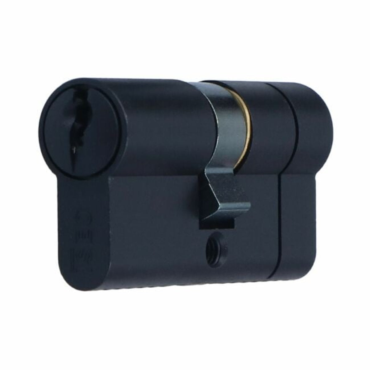 Veiligheidscilinder 30/45 zwart SKG3