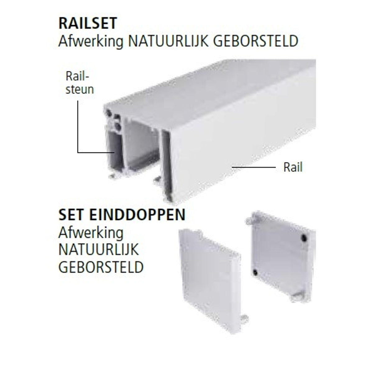 Schuifdeursysteem Ultralux Slim Aluminium