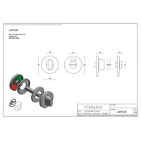 Toiletset Basic LBWC50 mat goud