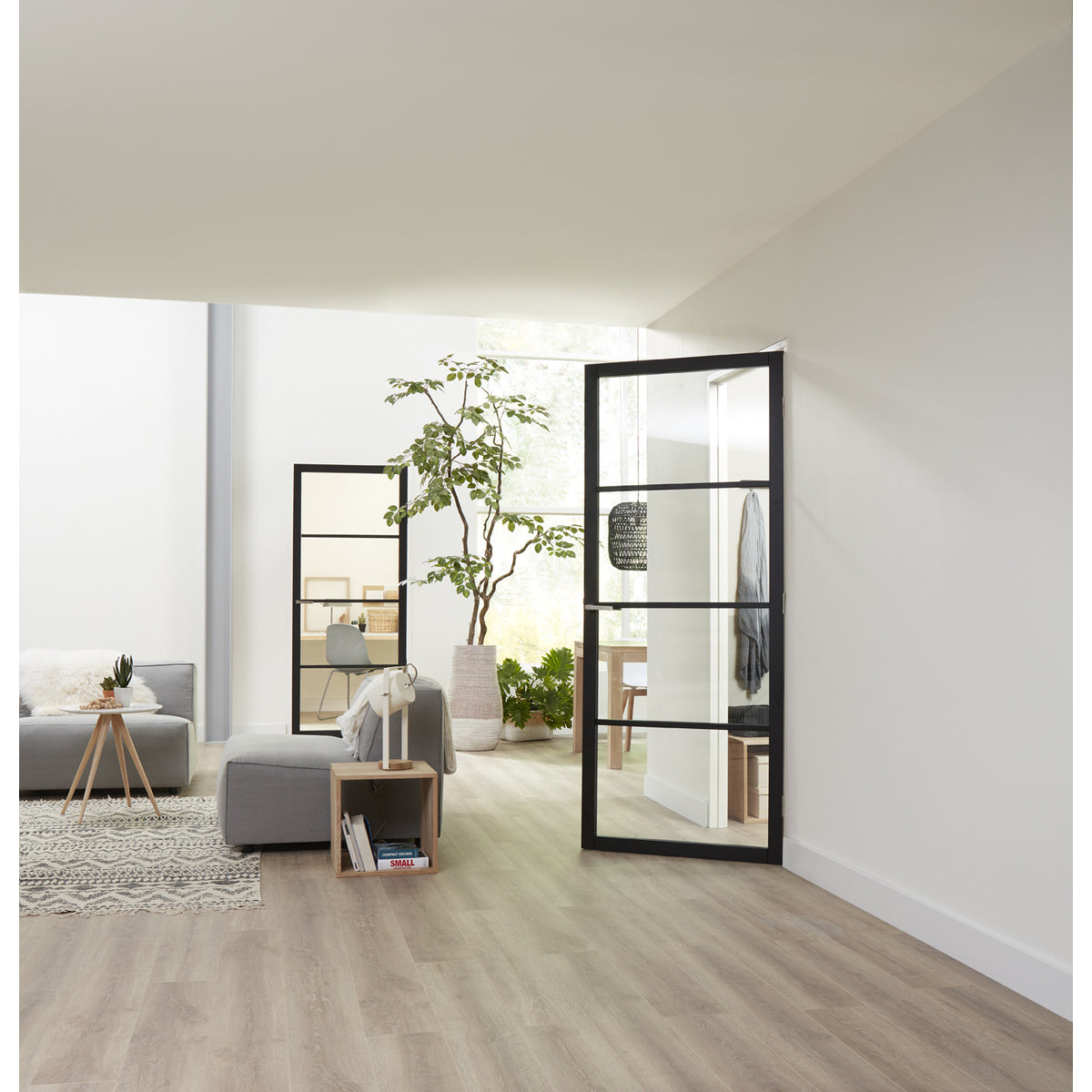 Binnendeur SSL4004 Blank glas