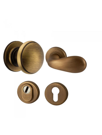 Voordeurset Olympia (mat brons)