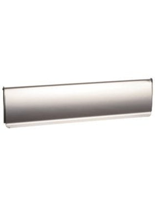 Tochtborstel met afdekplaat ocean  PVD Chrome