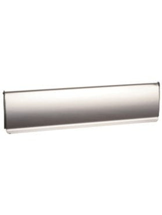 Tochtborstel met afdekplaat ocean  PVD Chrome