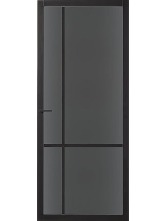 Binnendeur SSL4009 Rook glas