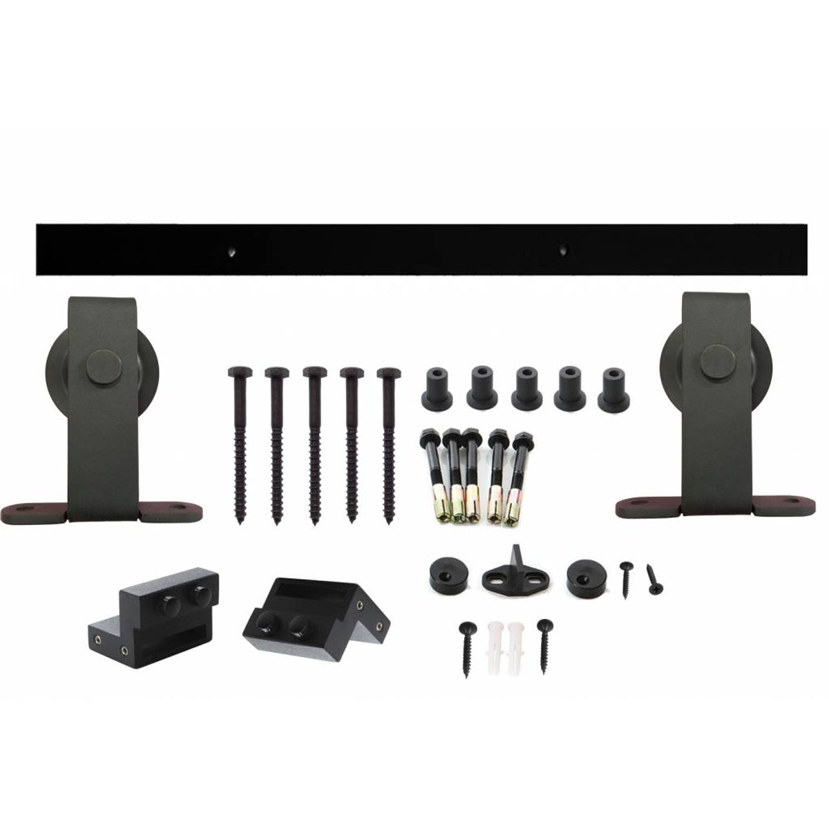 Schuifdeursysteem Basic Top mat zwart